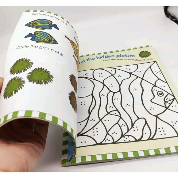 Number Activities: Grade Pre-K-K Paperback Flash Kids Editors Book Educational - Picture 9 of 11